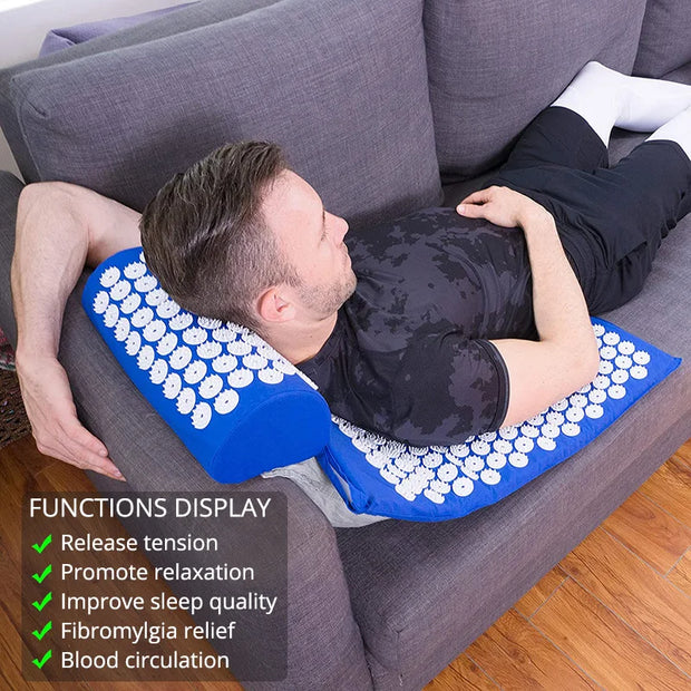 Acupressure Massage Mat Set