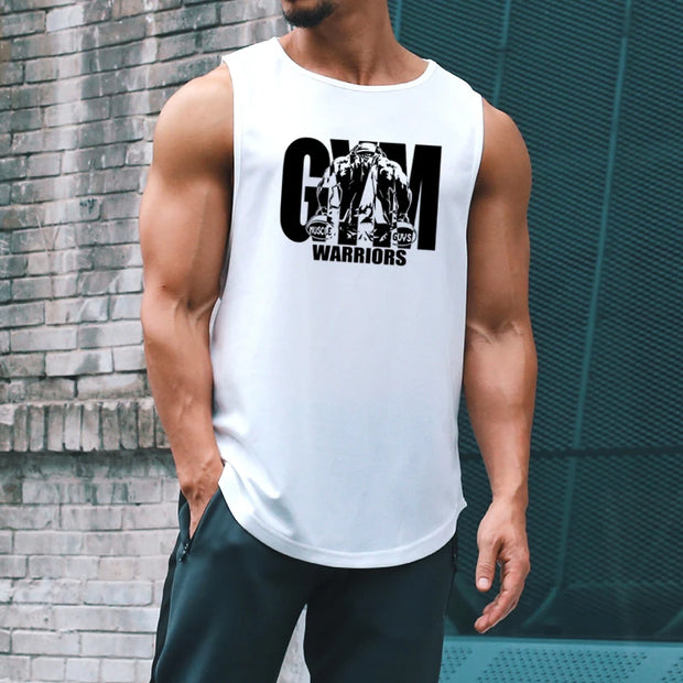 Summer Mesh Quick-Dry Gym Tank Top