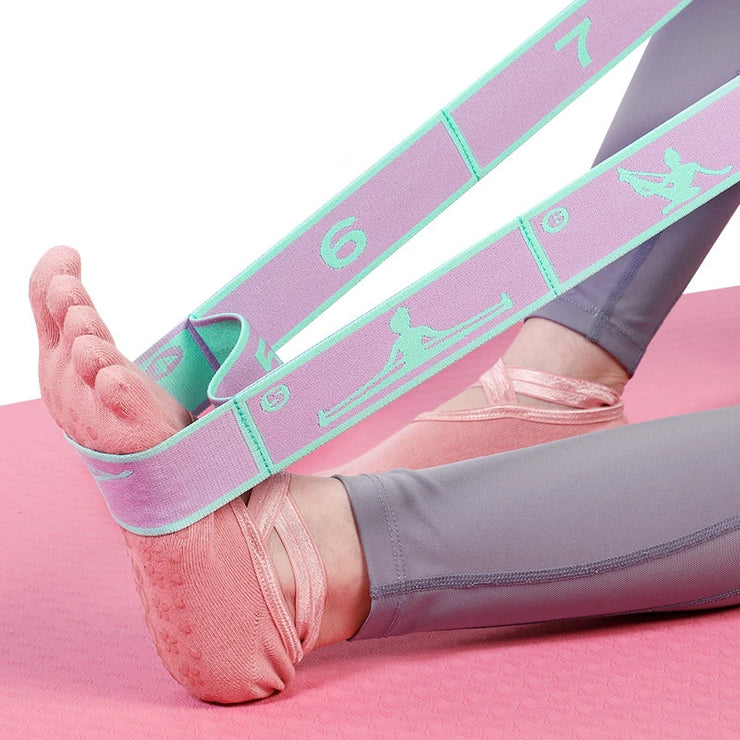 Slimming Resistance Band Yoga Stretching Belt