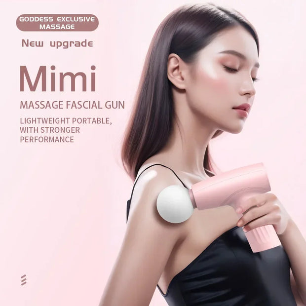 Mini Pink Muscle Massage Gun