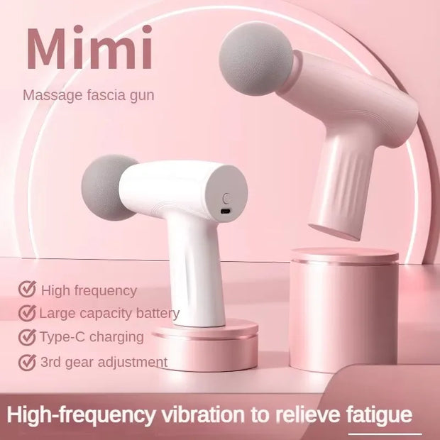 Mini Pink Muscle Massage Gun