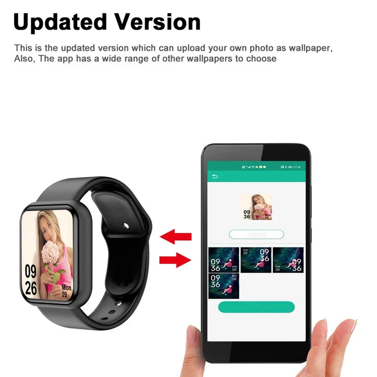 Music Control Smart Watch for Fitness