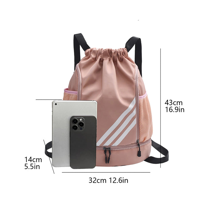 Sports Backpack Waterproof Hiking Basketball Travel Fitness Outdoor Sports Bag