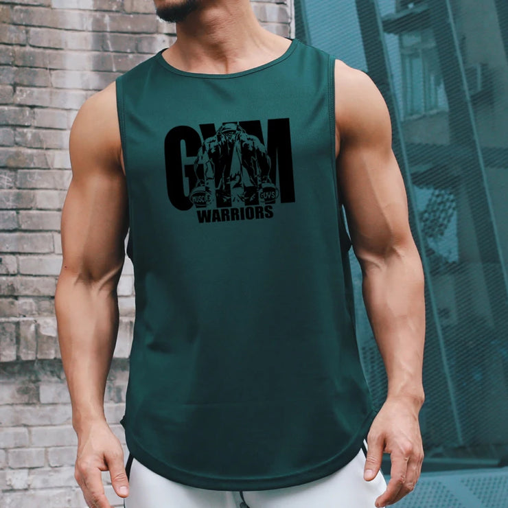 Summer Mesh Quick-Dry Gym Tank Top