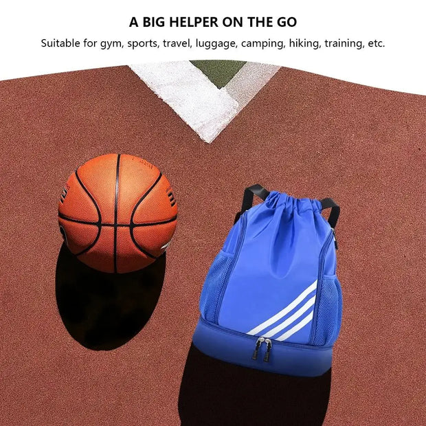 Sports Backpack Waterproof Hiking Basketball Travel Fitness Outdoor Sports Bag