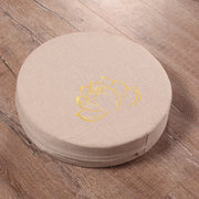 Round Linen Yoga Meditation Cushion