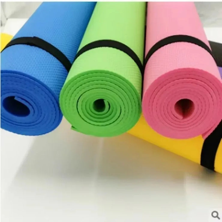 Non-Slip Yoga Mat 4mm Thick