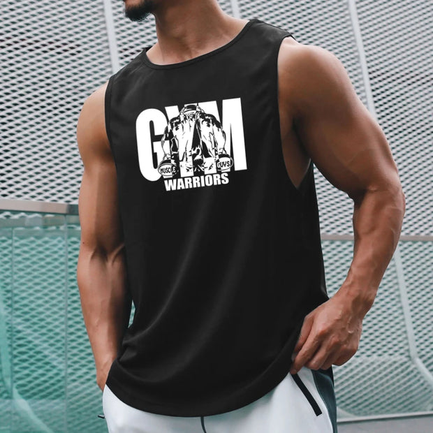 Summer Mesh Quick-Dry Gym Tank Top