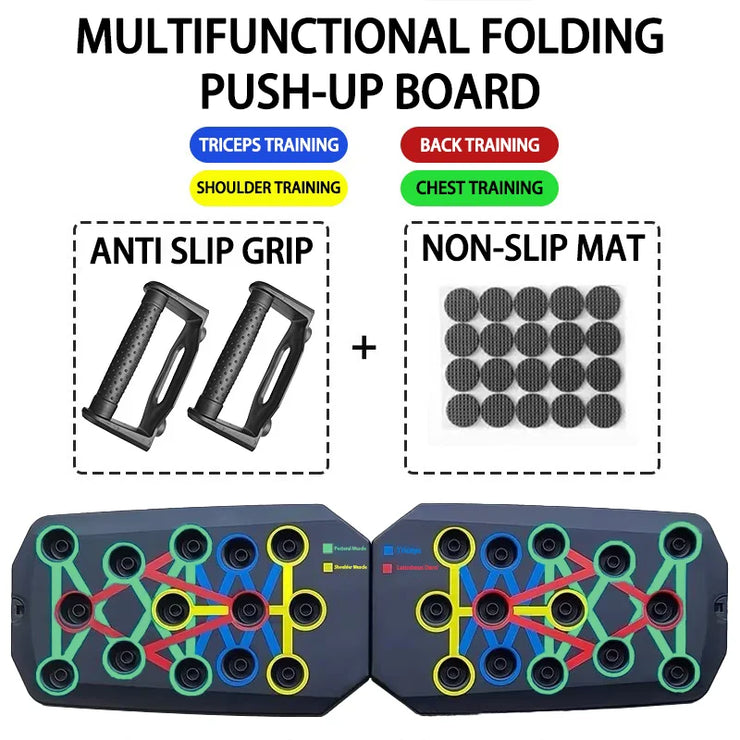 Push-up Board Set Portable Foldable Bar