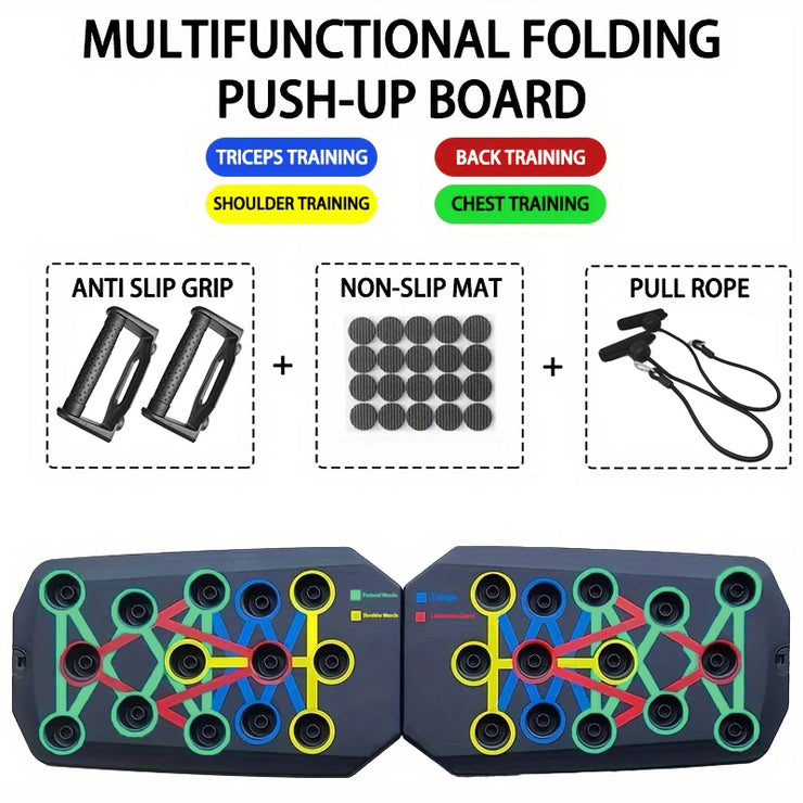 Push-up Board Set Portable Foldable Bar