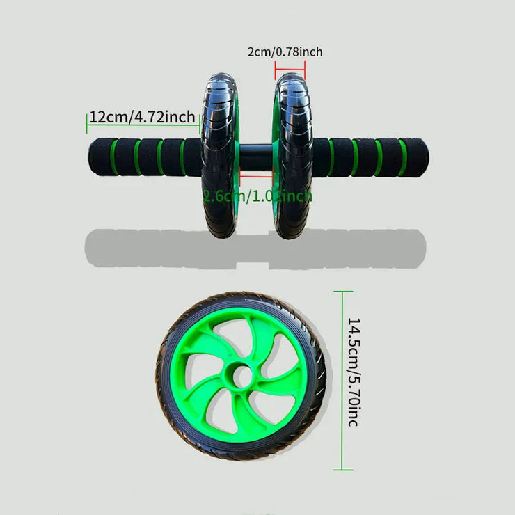 Double Wheel Abdominal Muscle Roller