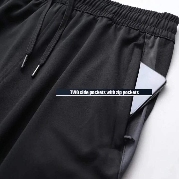 Men's Sport Pants with Zipper Pockets