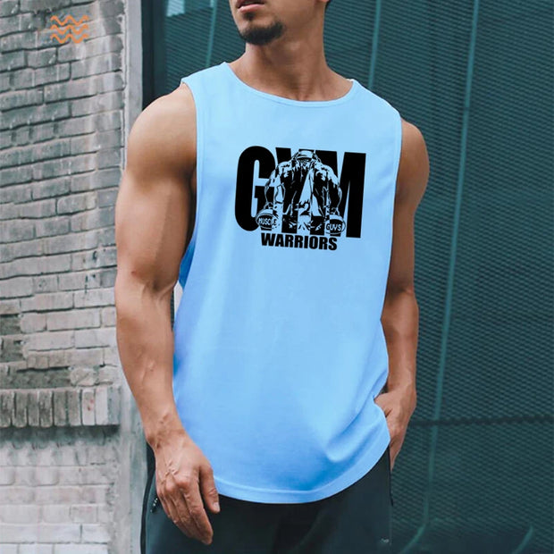 Summer Mesh Quick-Dry Gym Tank Top