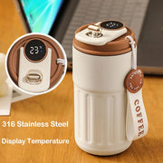 Smart Temperature Display Stainless Steel Thermal Mug