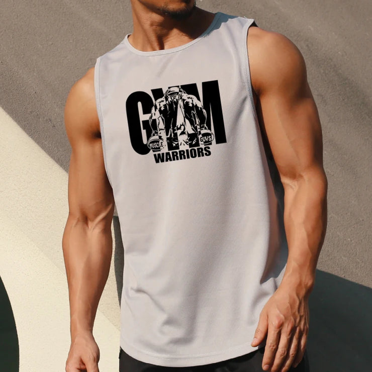 Summer Mesh Quick-Dry Gym Tank Top